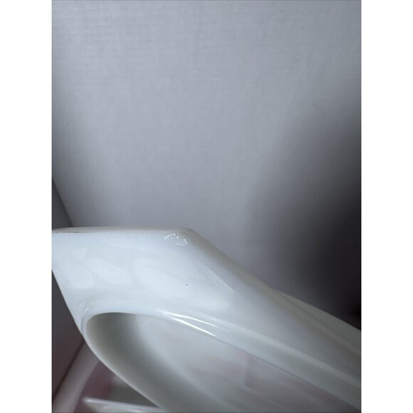 Vintage Pyrex 1 QT Red Friendship Divided Milk Glass Casserole Dish W/Lid Cover - Picture 12 of 12